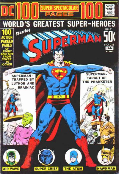 Superman #245 book cover