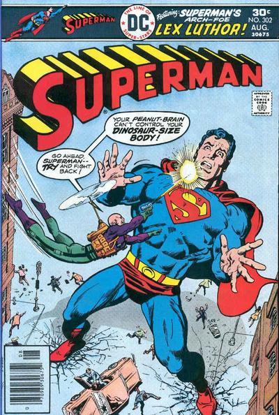 Superman #302 book cover