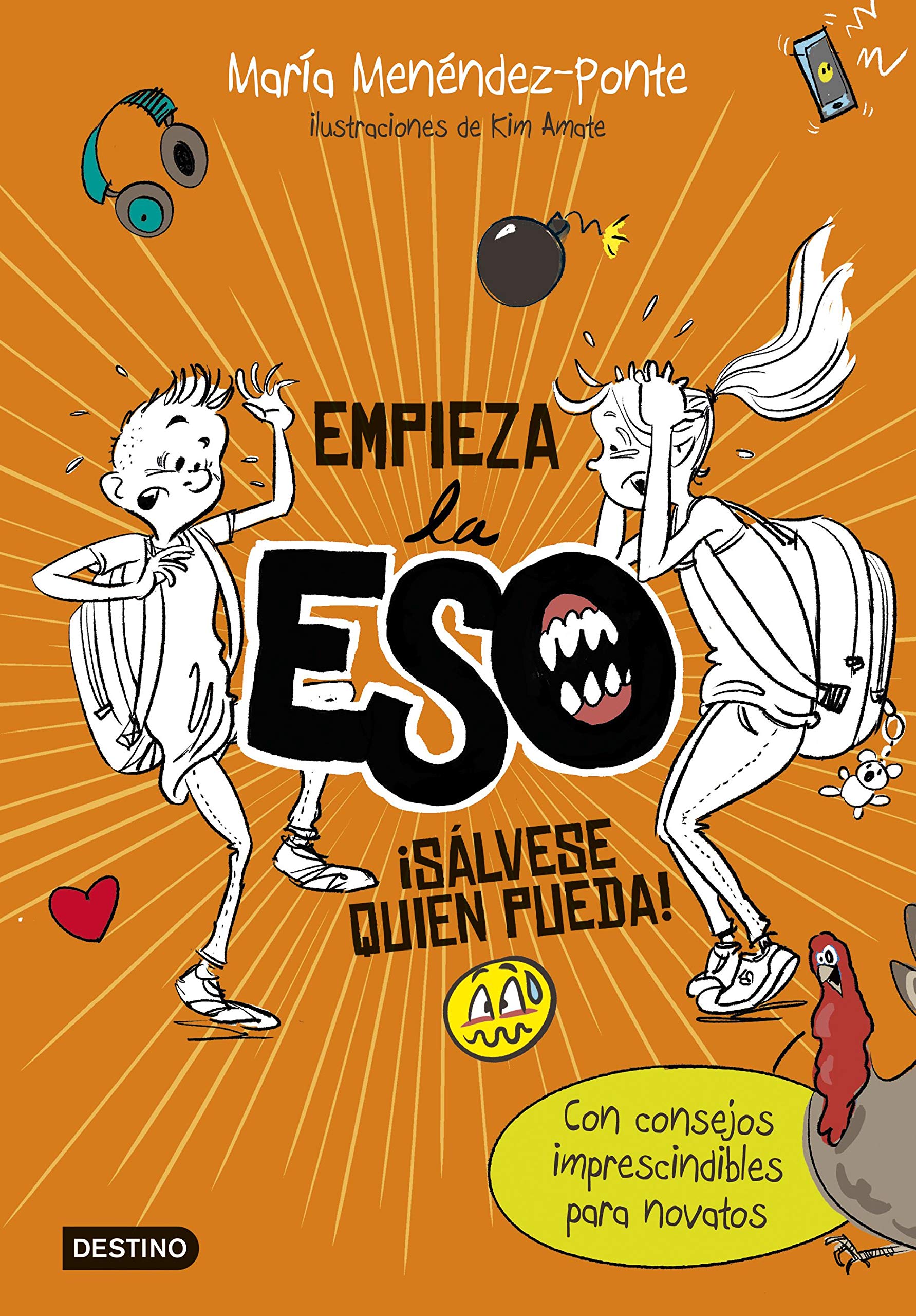 Empieza la ESO. ¡Sálvese quien pueda!: Ilustraciones de Kim Amate