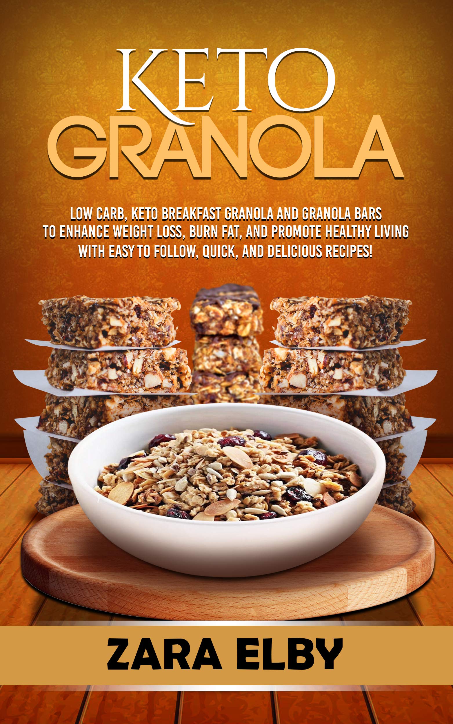 Keto Granola Low Carb, Keto Breakfast Granola and Granola Bars to