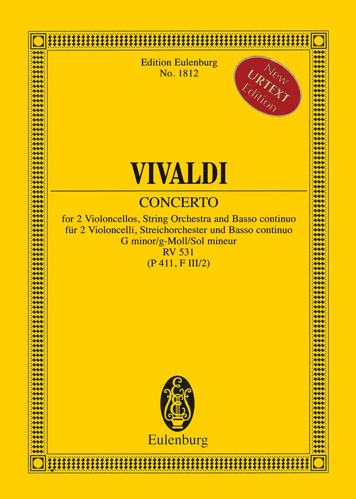 Concerto in G minor RV 531 (P 411, F III/2) by Antonio Vivaldi Goodreads