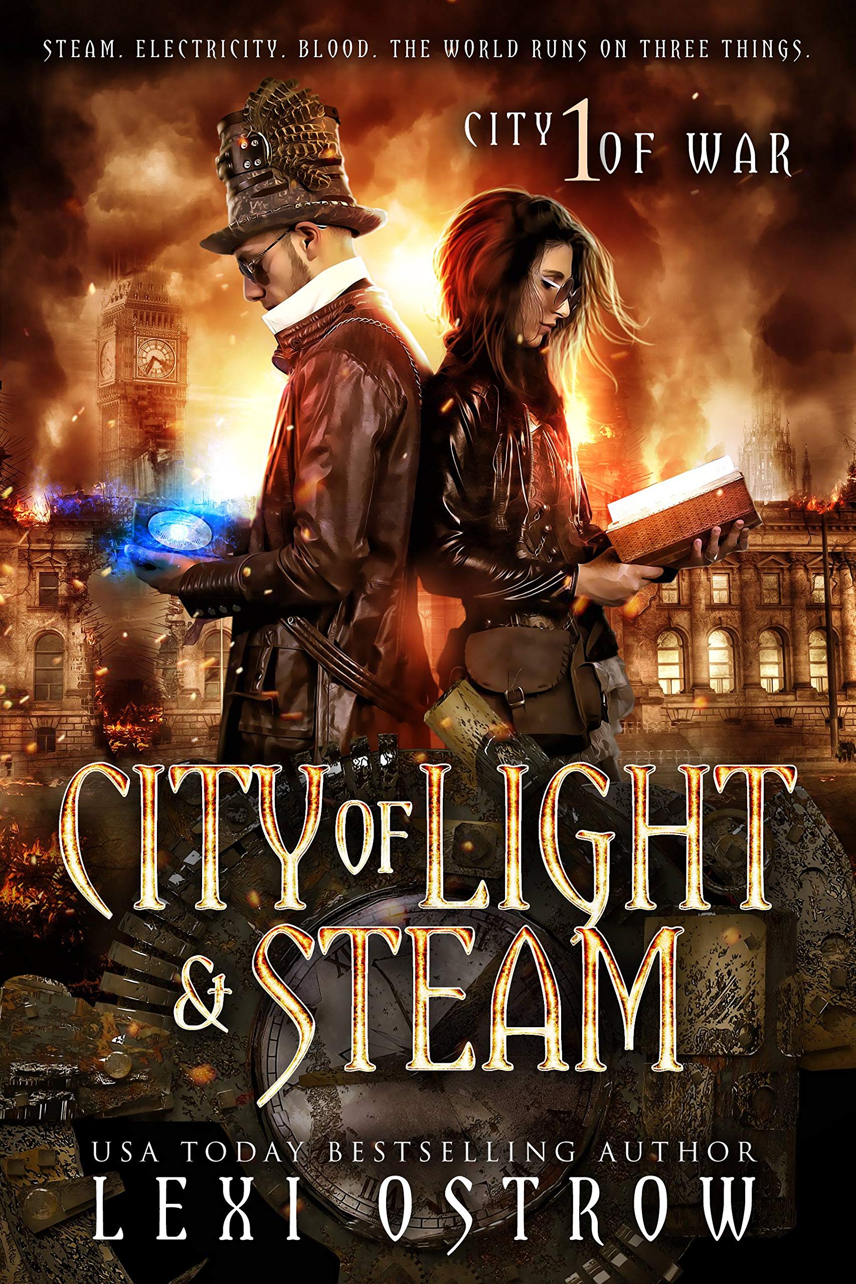 City of Light & Steam book cover