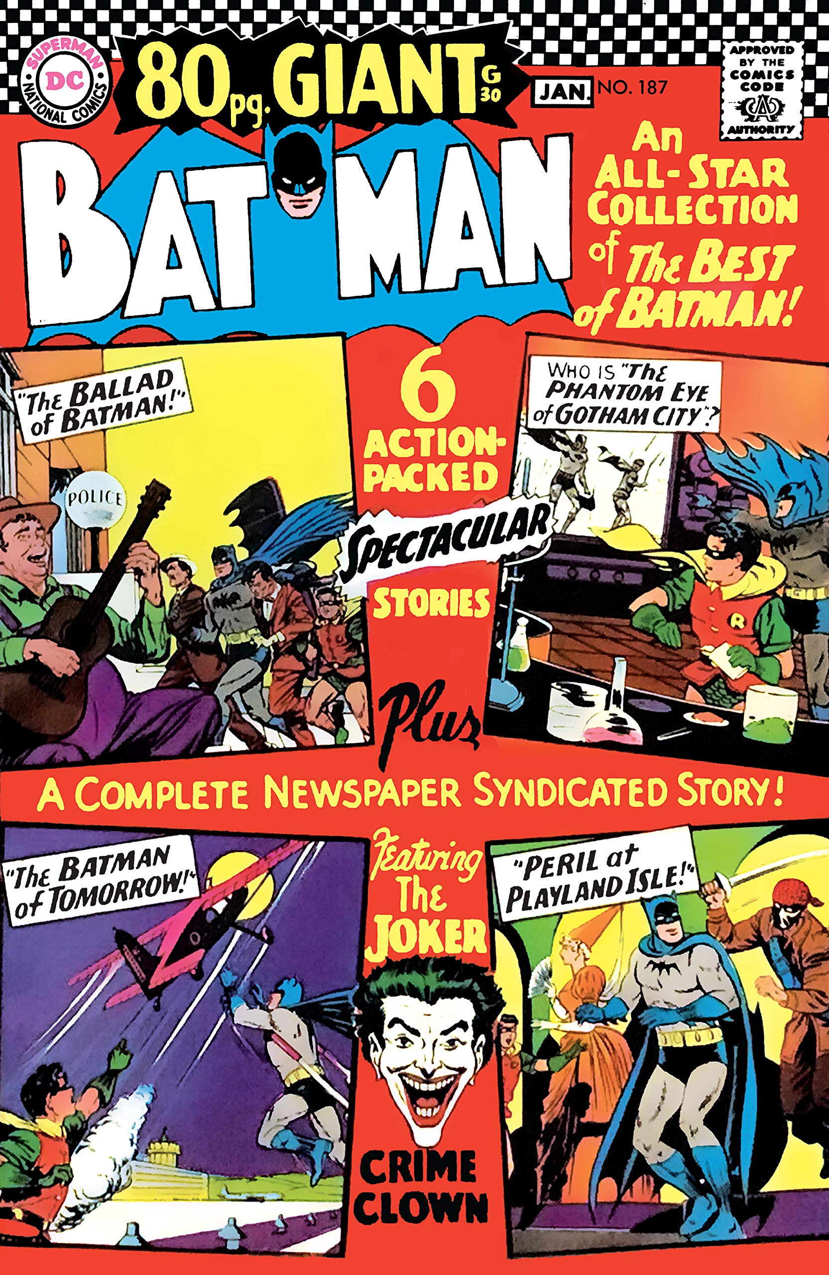 Batman (1940-2011) #187 book cover
