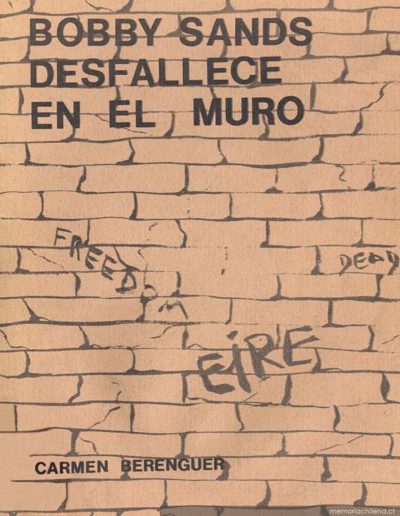 Bobby Sands desfallece en el muro