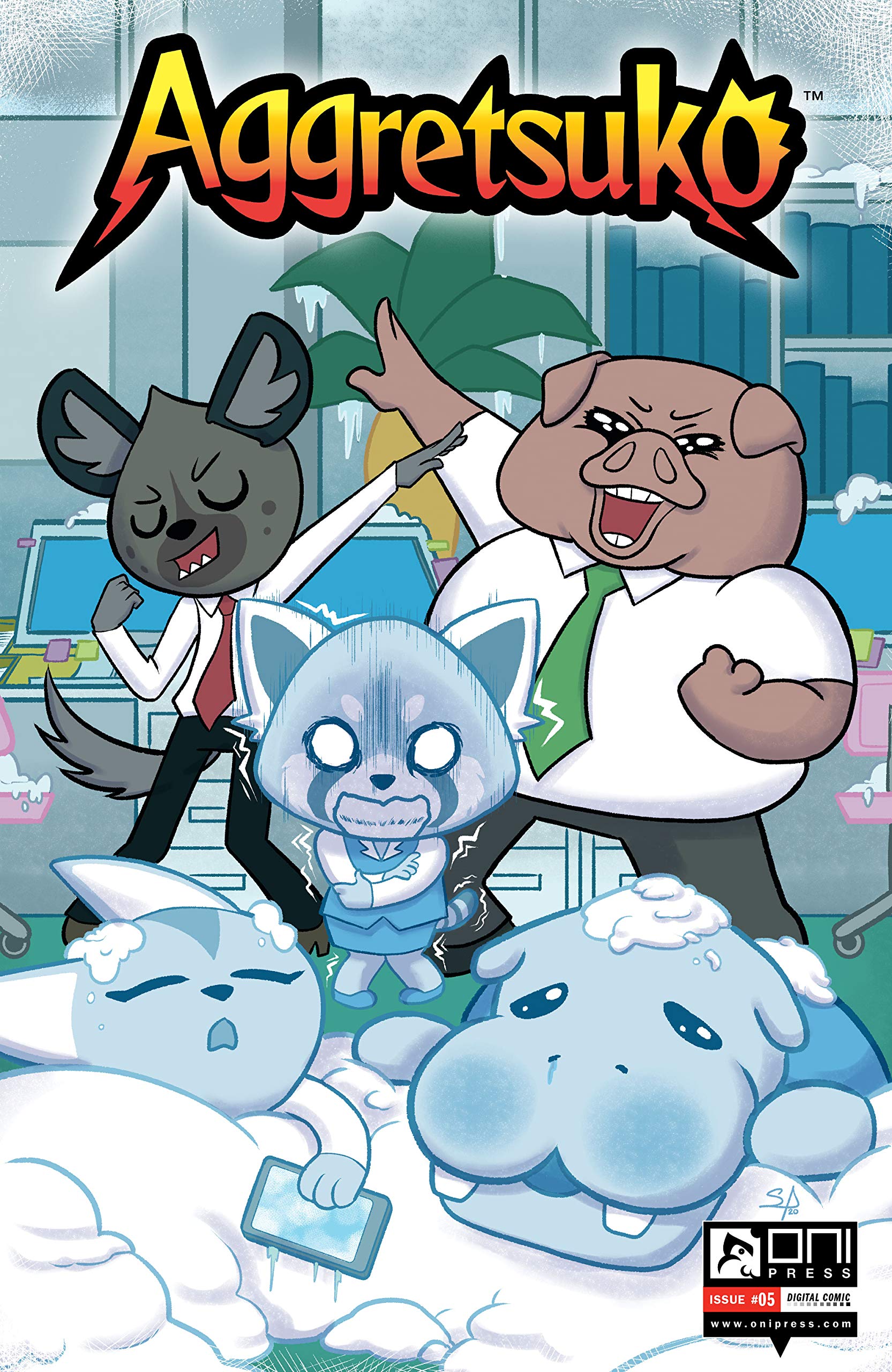Aggretsuko book cover 1