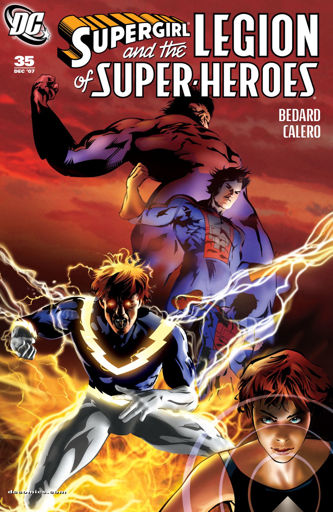 Supergirl and The Legion of Super-Heroes (2005-2009) #35 book cover