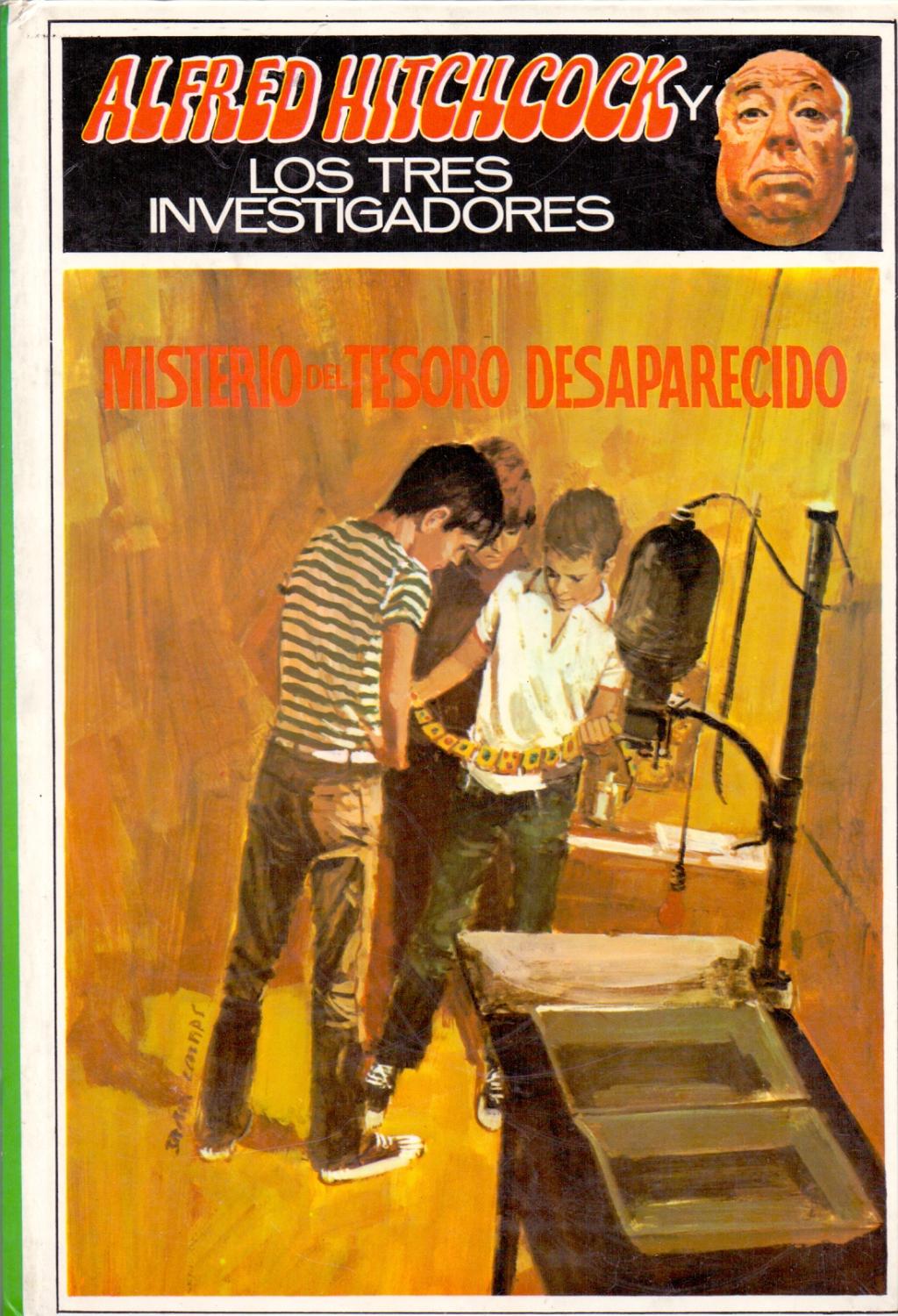 Los Tres Investigadores book cover 1