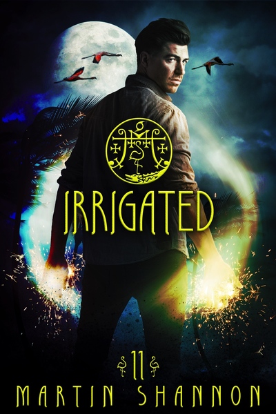 Irrigated book cover