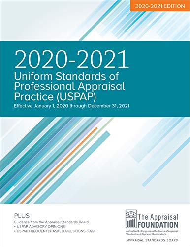 202021 Uniform Standards of Professional Appraisal Practice by The