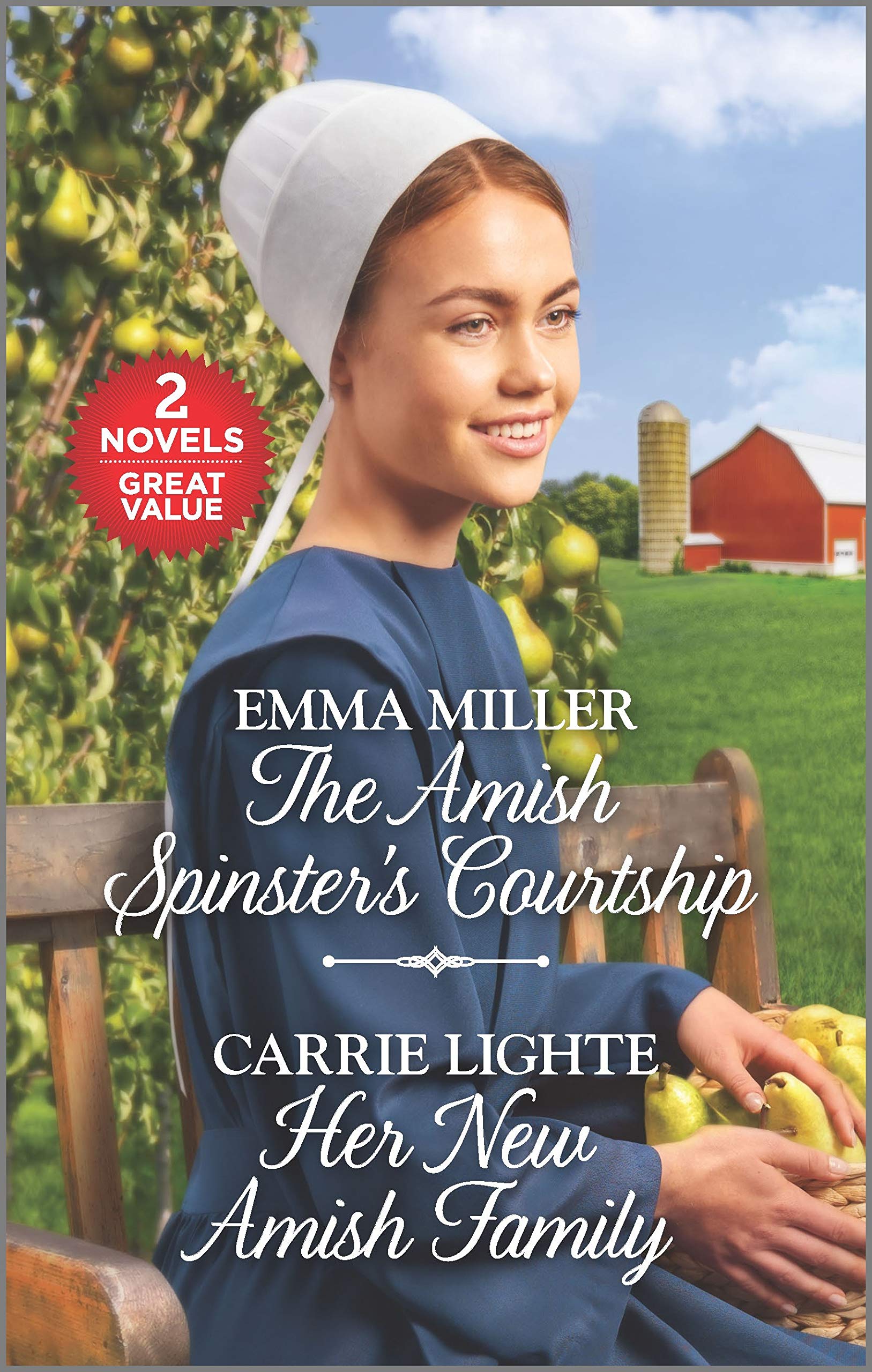 The Amish Spinster's Courtship and Her New Amish Family A