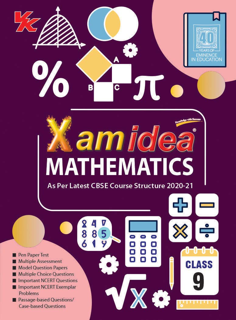 Xam Idea Mathematics Class 9 CBSE Examination 2020 2021 By