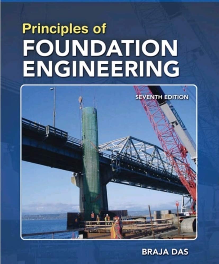 Principles of Foundation Engineering by Braja M. Das Goodreads