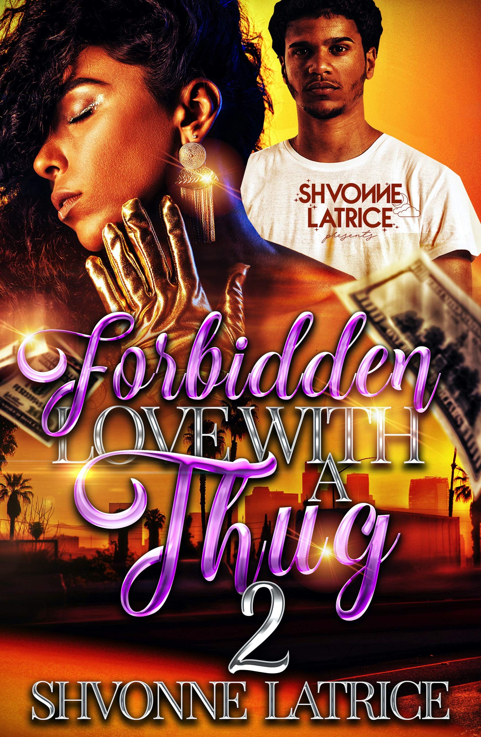 Forbidden Love with a Thug book cover 2