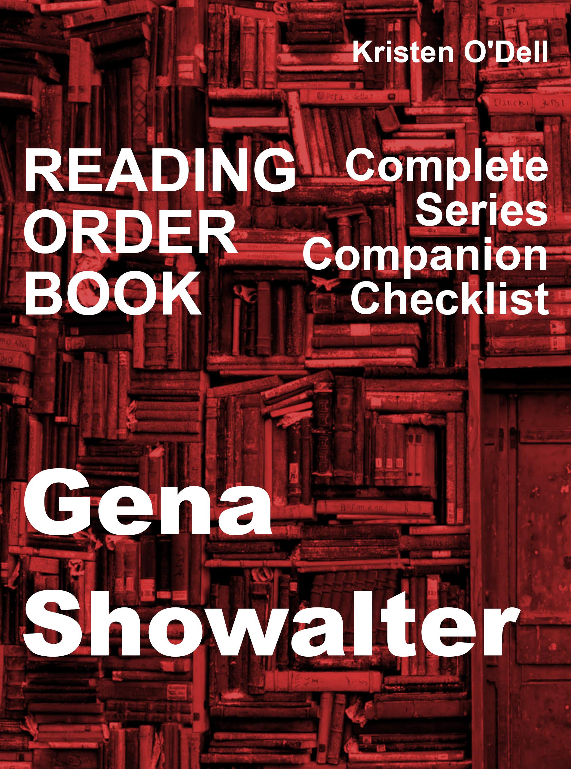 Gena Showalter - Reading Order Book - Complete Series Companion ...