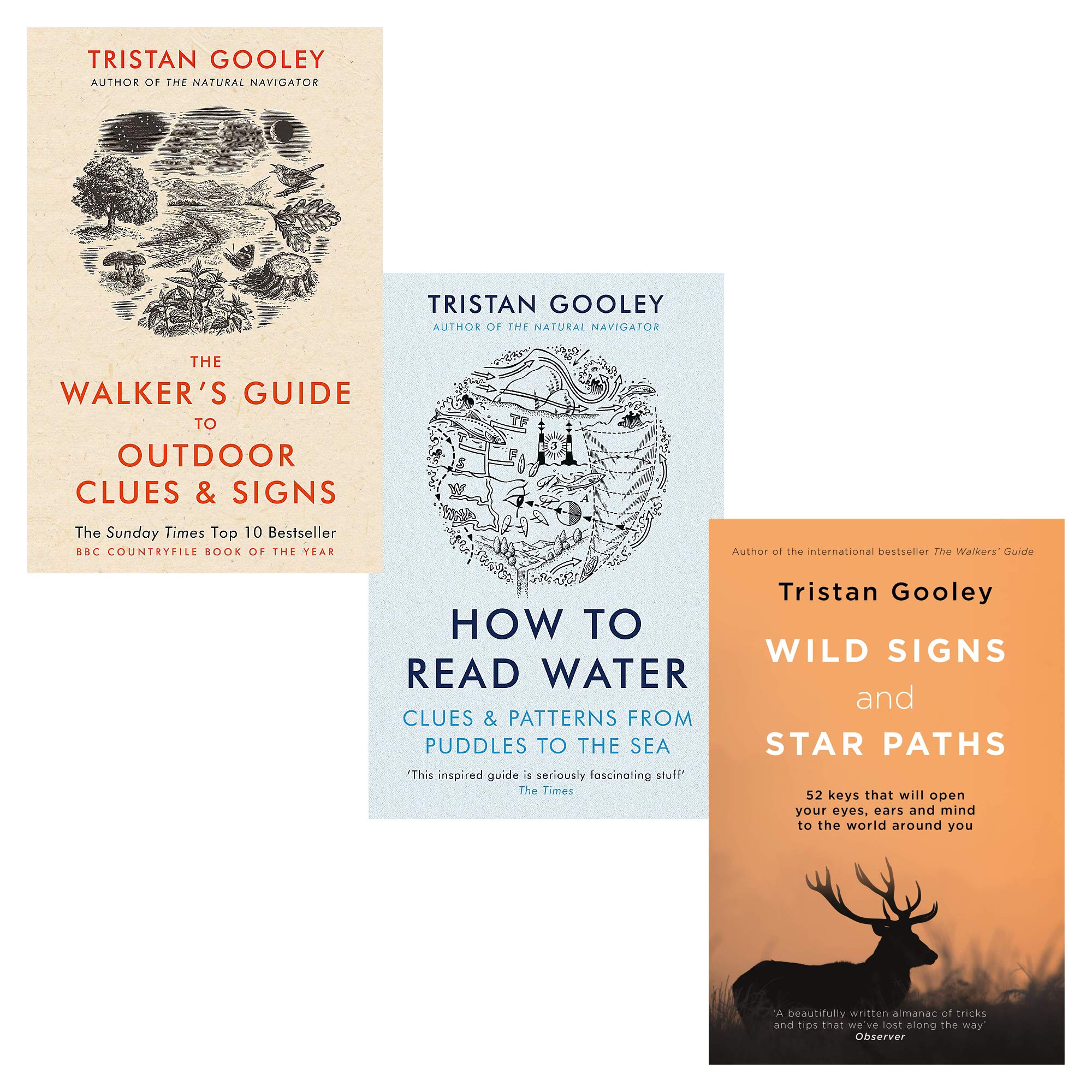 Tristan Gooley 3 Books Collection Set book cover