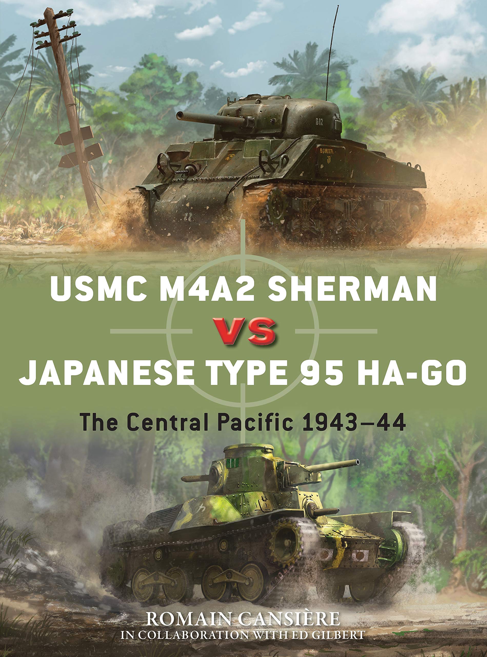 USMC M4A2 Sherman vs Japanese Type 95 Ha-Go book cover