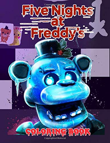 Five Nights At Freddy’s Coloring Book: Over 50 Coloring Pages for Kids ...
