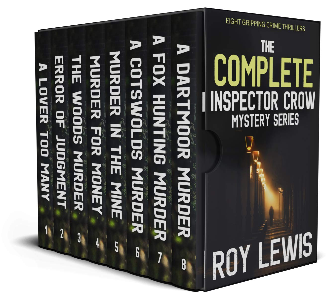 The Complete Inspector Crow Mystery #1-8