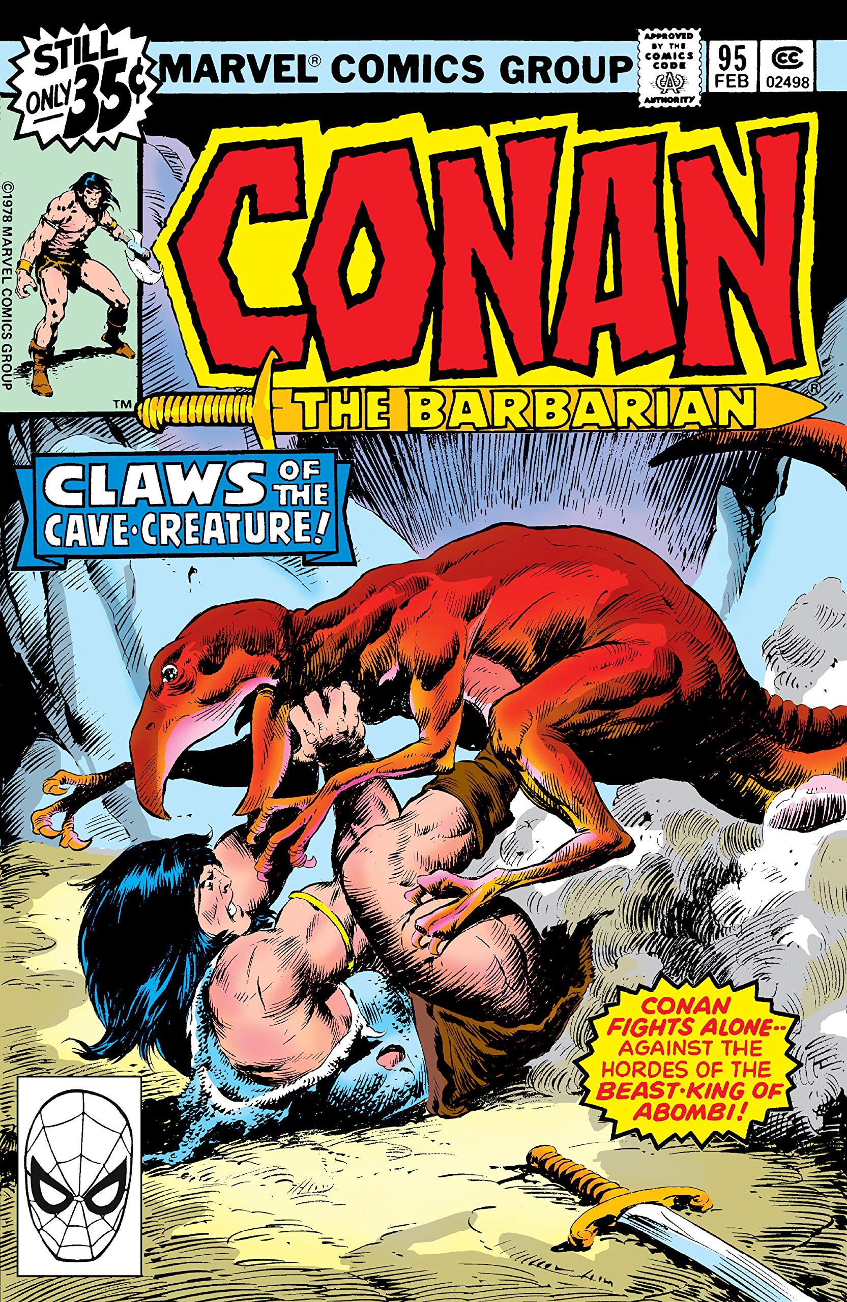 Conan The Barbarian #95 book cover