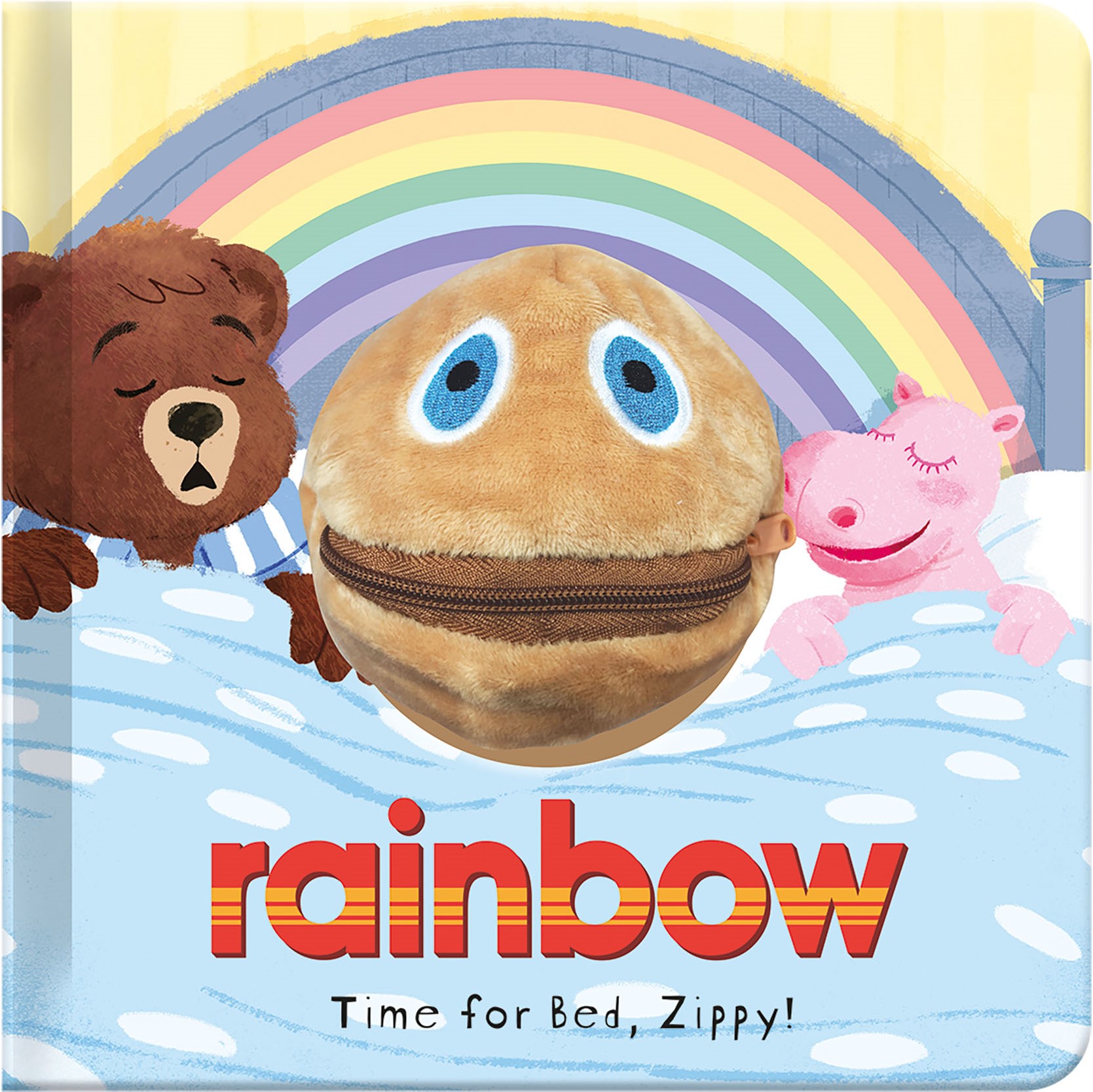 Time for Bed, Zippy! (Rainbow Hand Puppet Books) by Kellie Jones