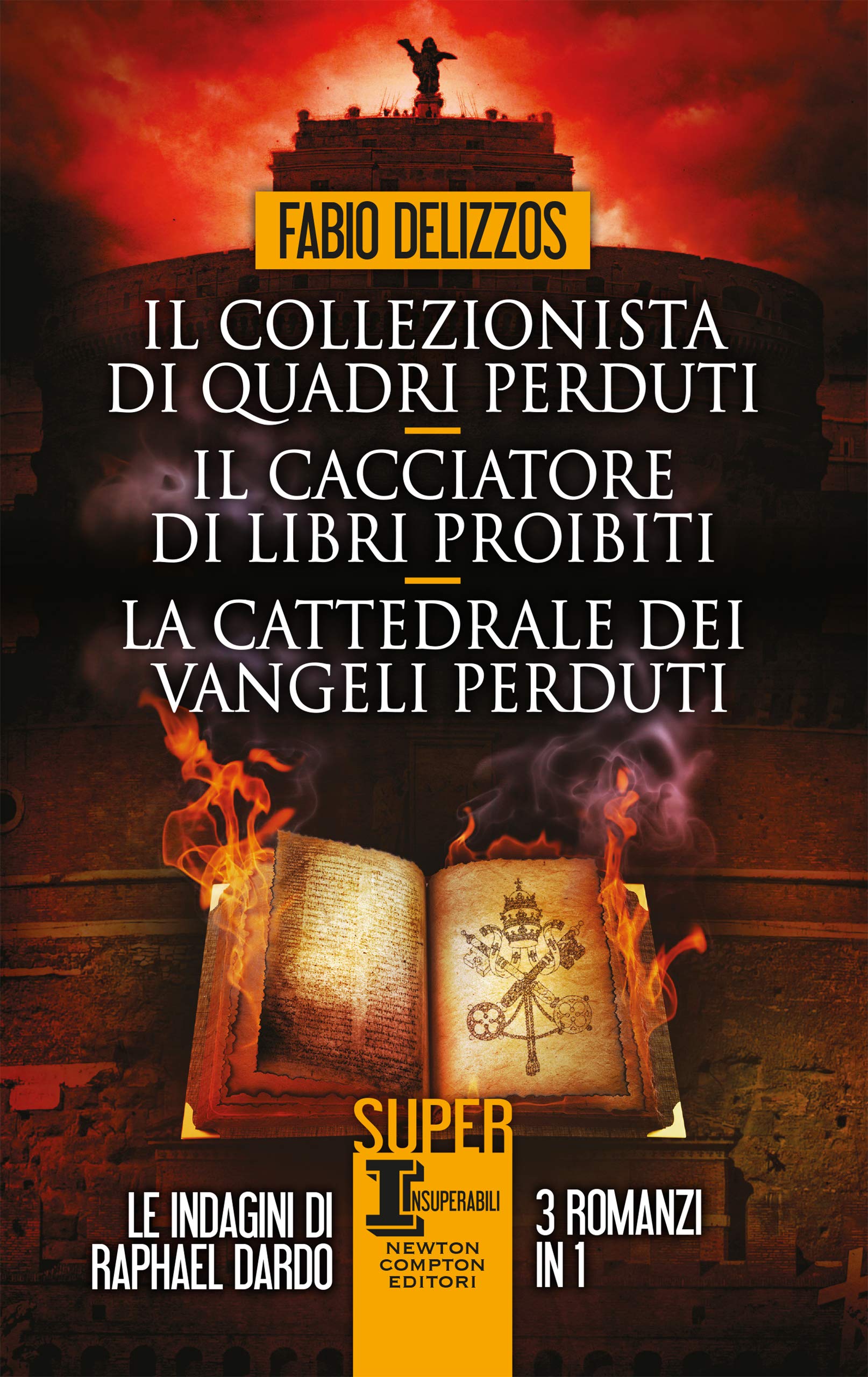 Il collezionista di quadri perduti - Il cacciatore di libri proibiti - La cattedrale dei vangeli perduti book cover