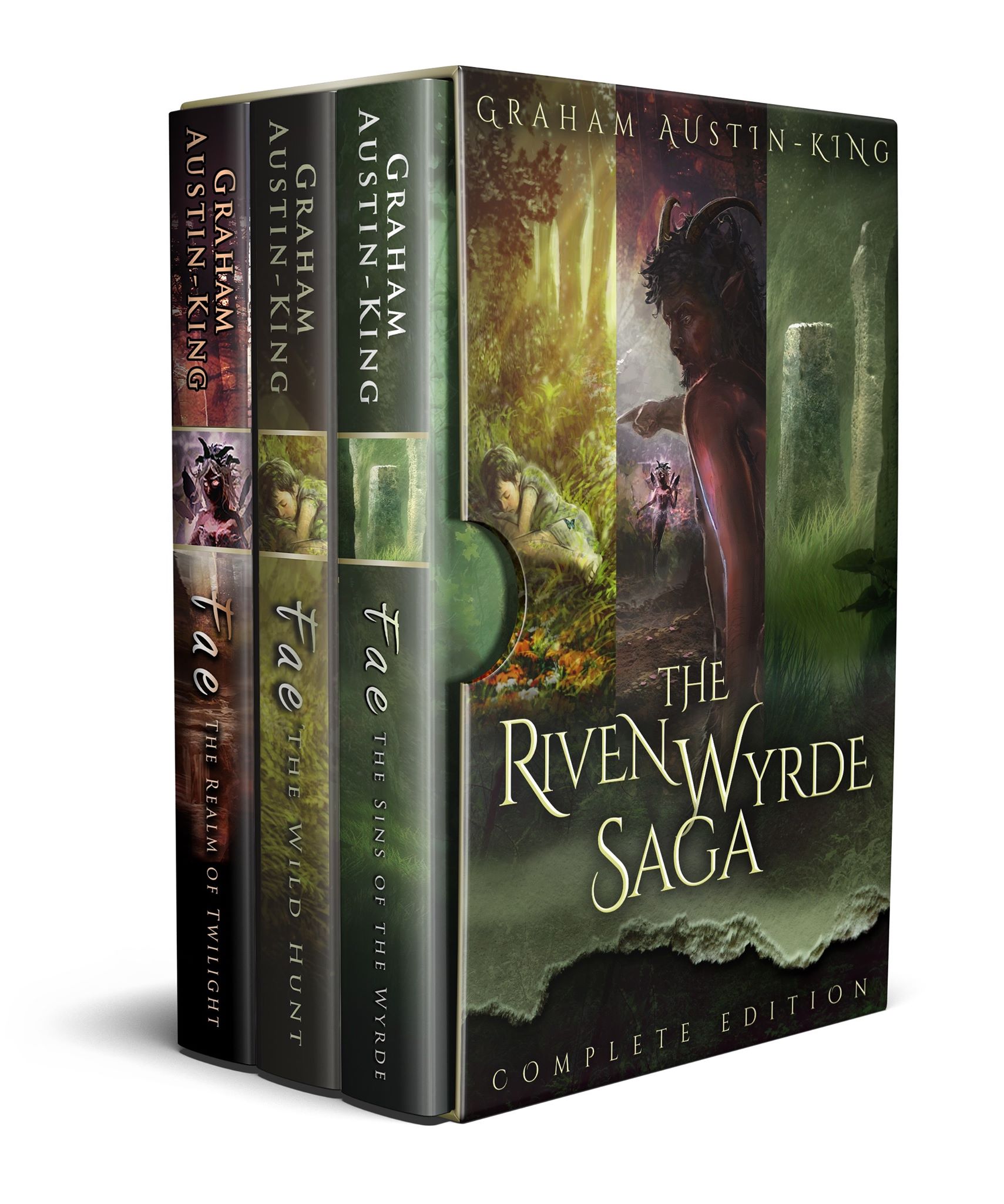 Greg Riden Series The Riven Wyrde Saga by Graham Austin-King | Goodreads