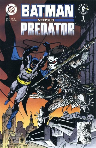 Batman vs Predator #1 book cover