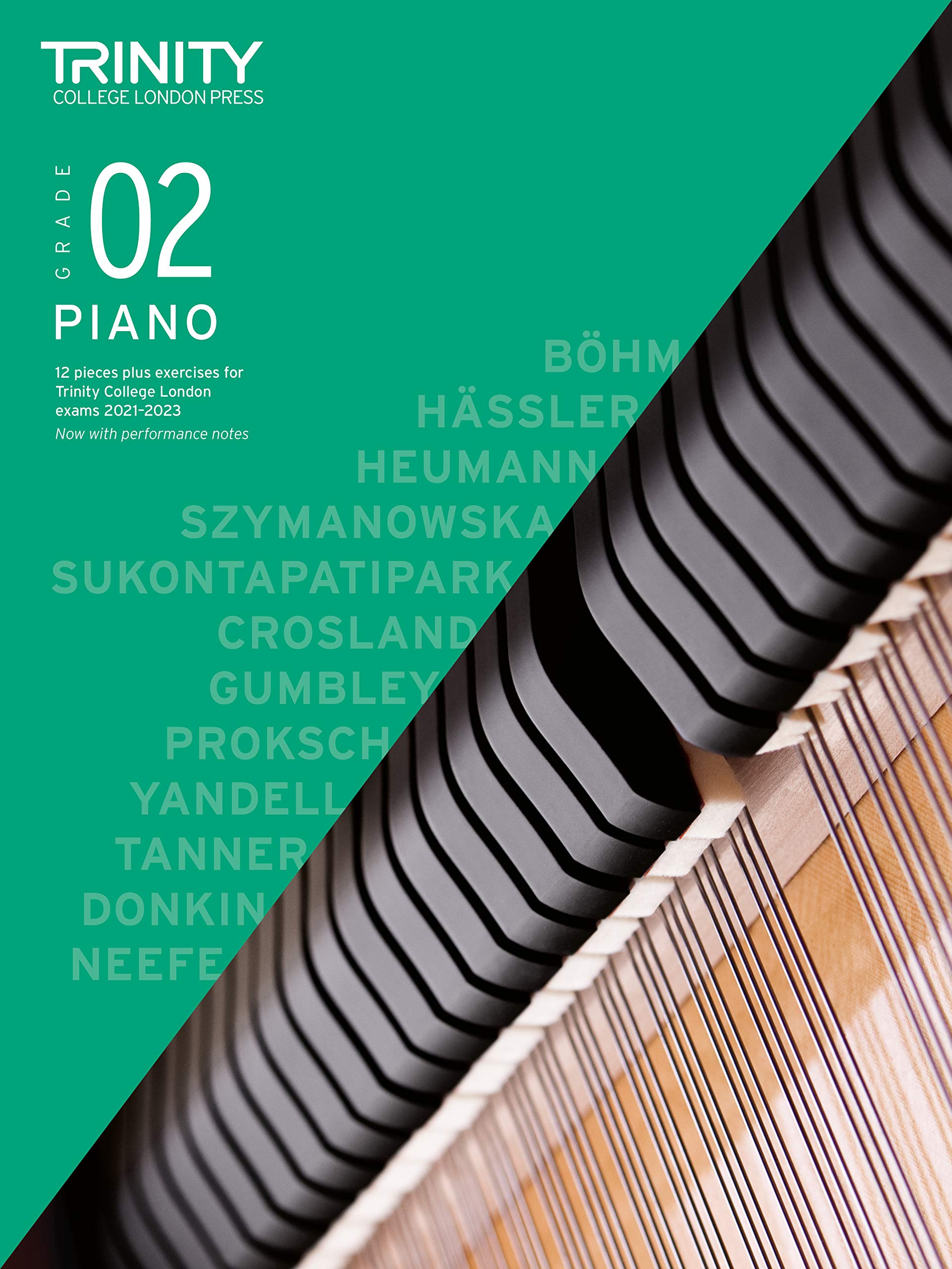 Trinity College London Piano Exam Pieces Plus Exercises 2021 2023 Grade 2 By Trinity College