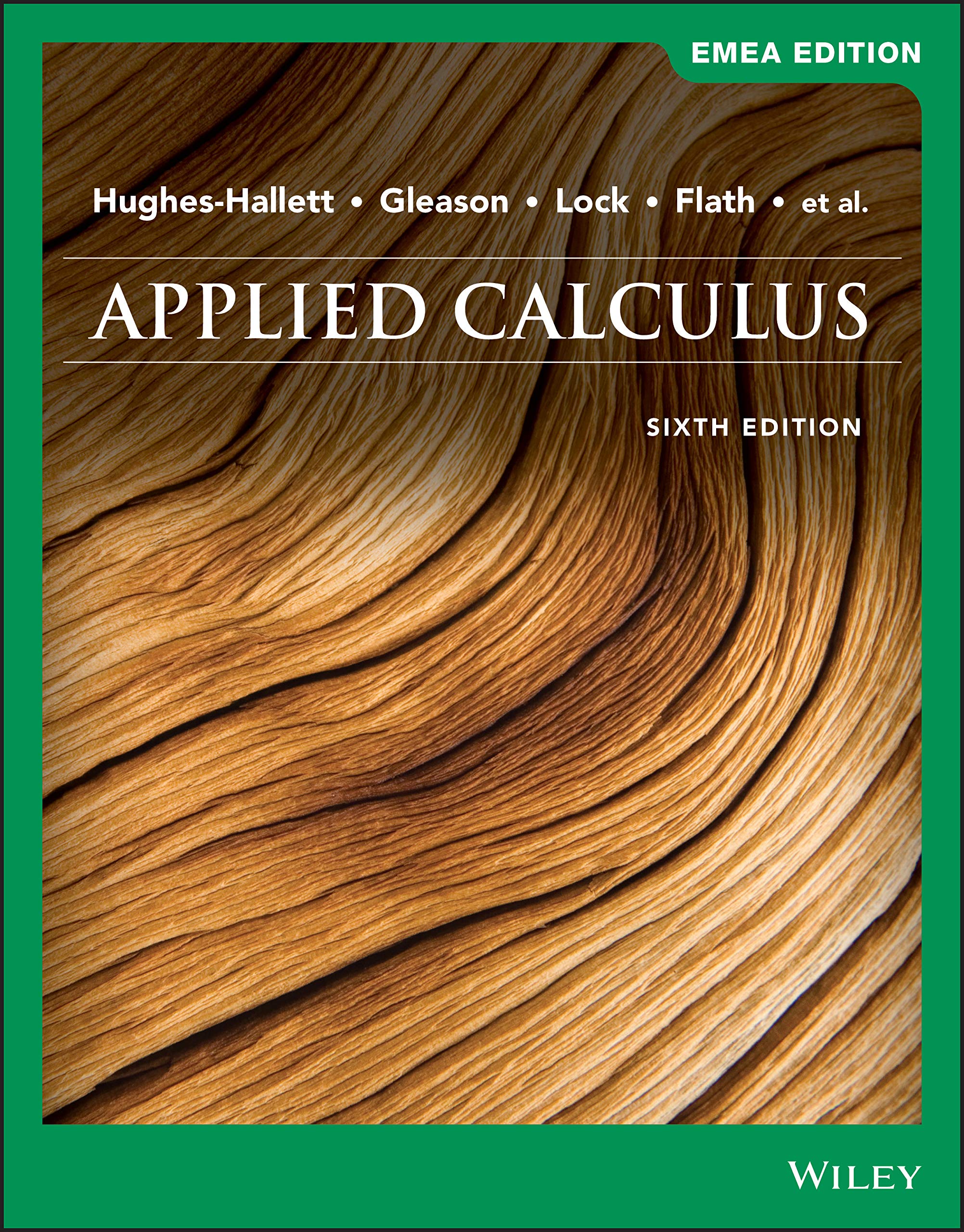 Applied Calculus, 6th Edition, EMEA Edition by Deborah HughesHallett