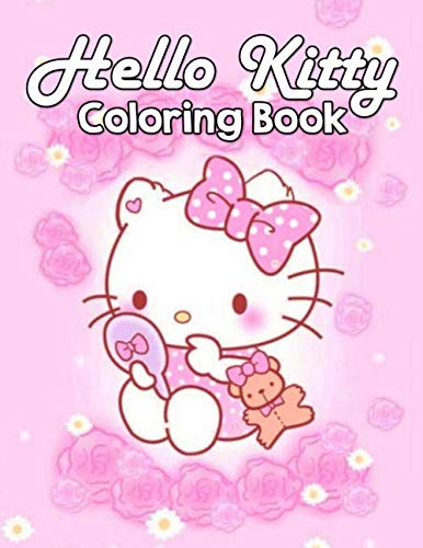 Hello Kitty Coloring Book: Cute 55 Hello Kitty Coloring Pages for Girls ...