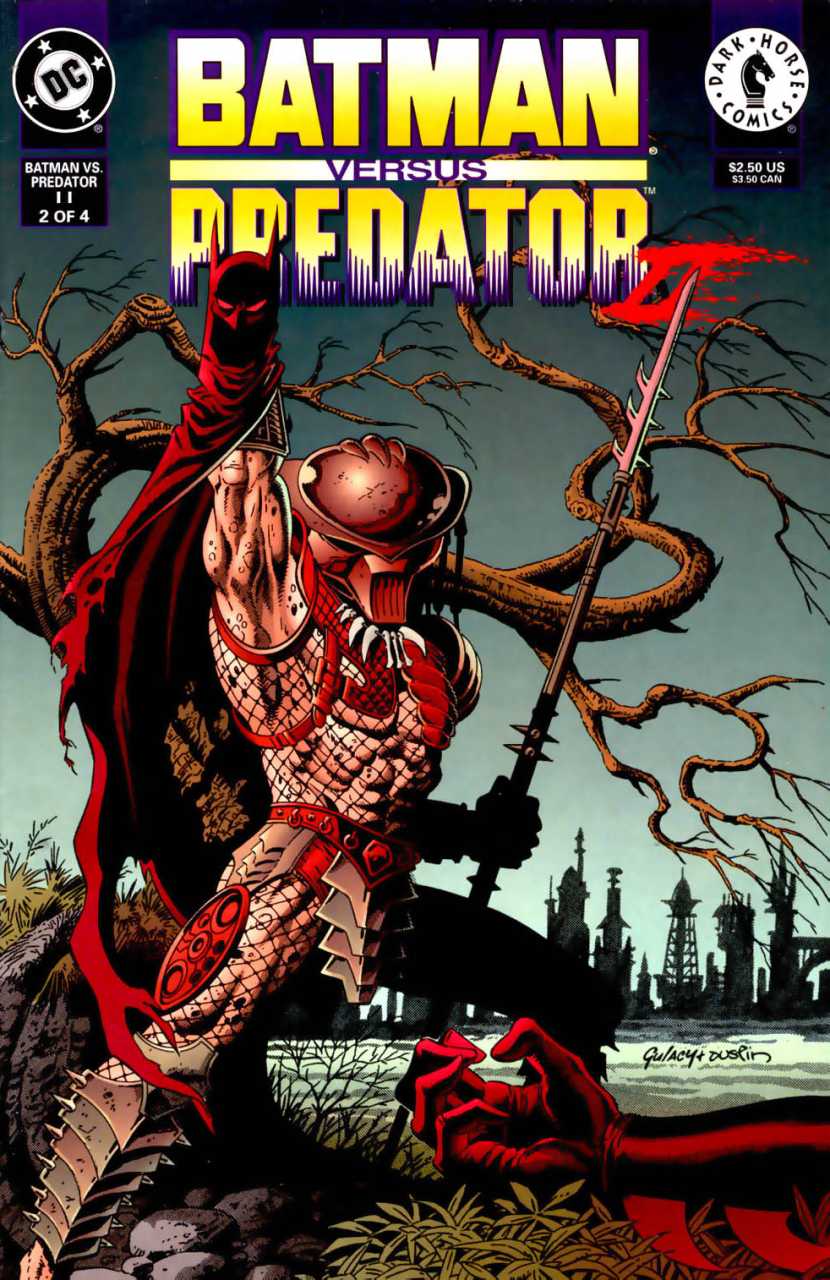 Batman versus Predator book cover 3
