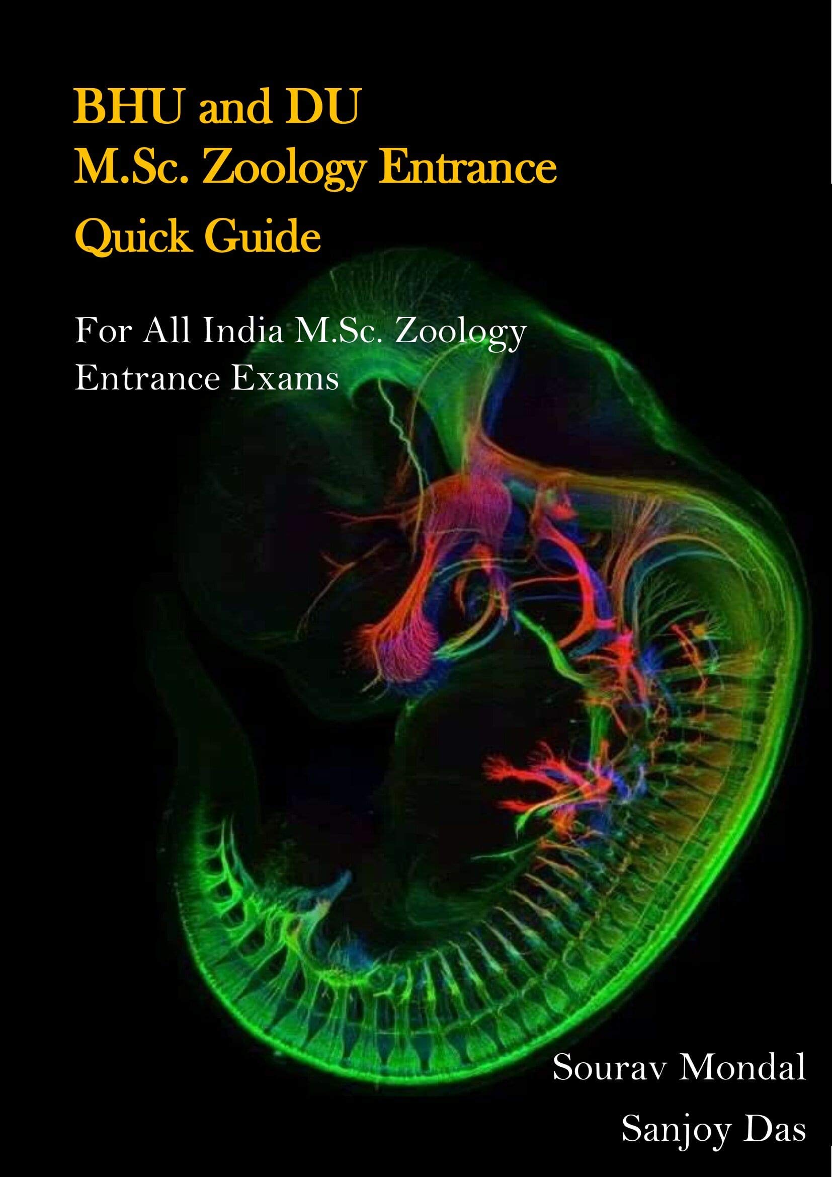 BHU AND DU MSC ZOOLOGY ENTRANCE EXAM QUICK GUIDE BHU And DU Msc