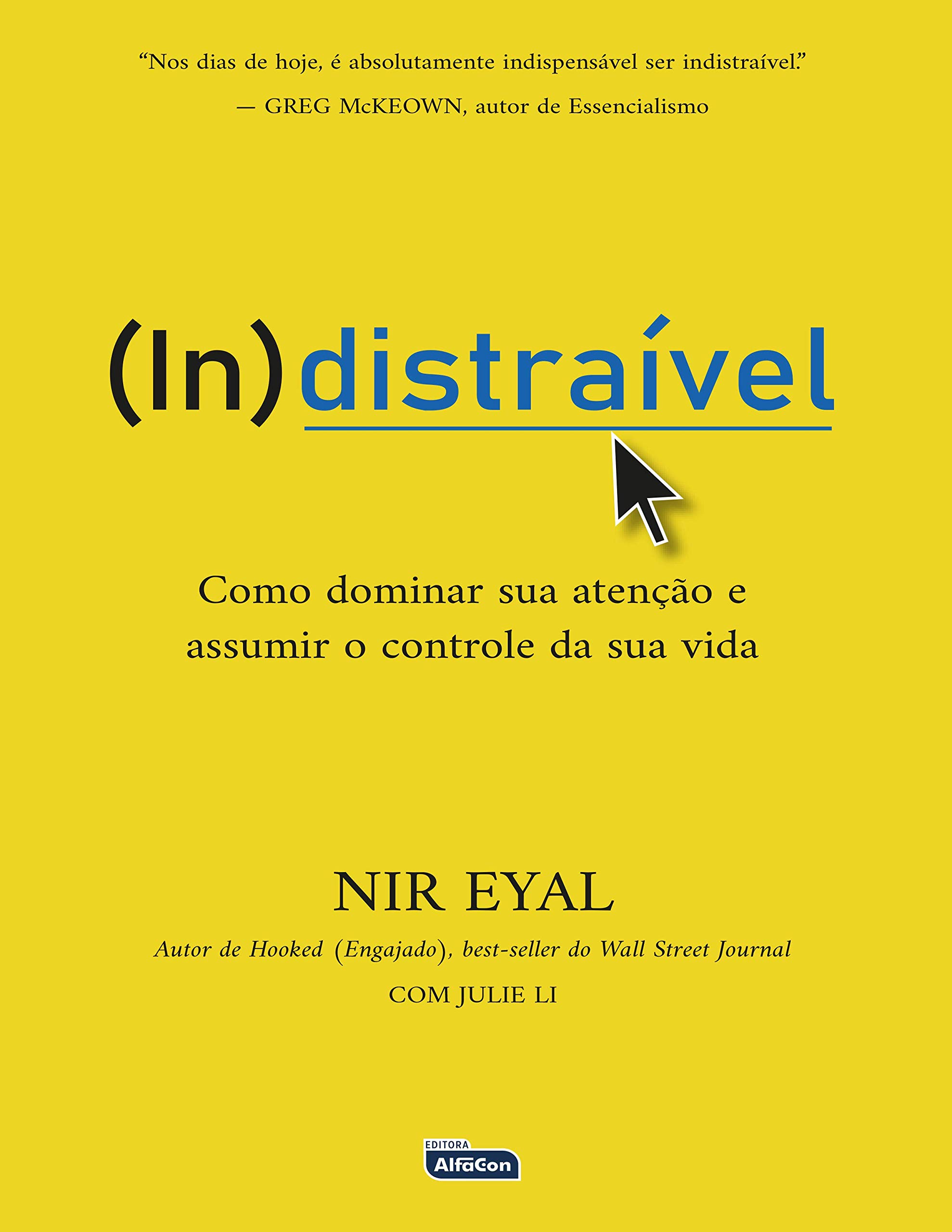 Capa real do livro Indistraível