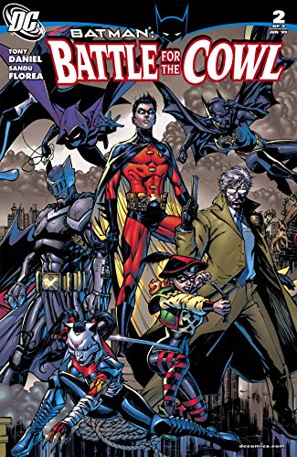 Batman: Battle for the Cowl book cover 1