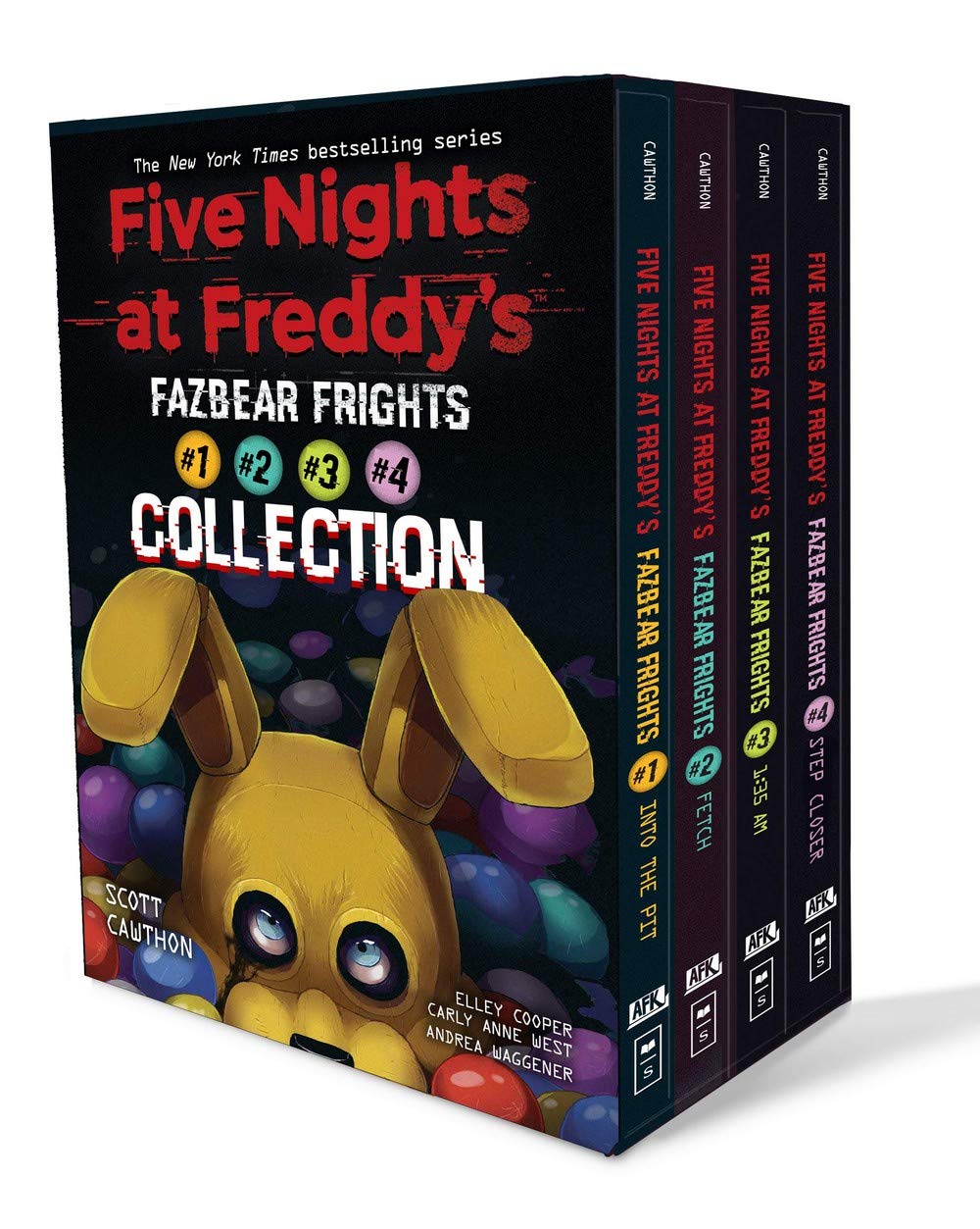 Fazbear Frights Four Book Box Set book cover