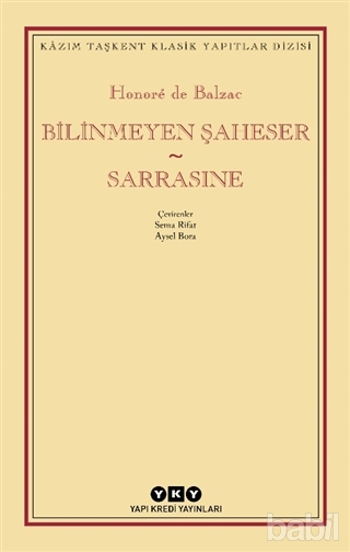 Bilinmeyen Şaheser - Sarrasine book cover