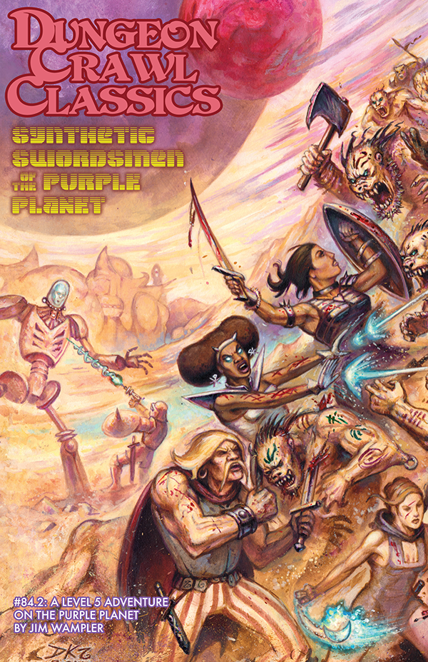 Synthetic Swordsmen of the Purple Planet book cover