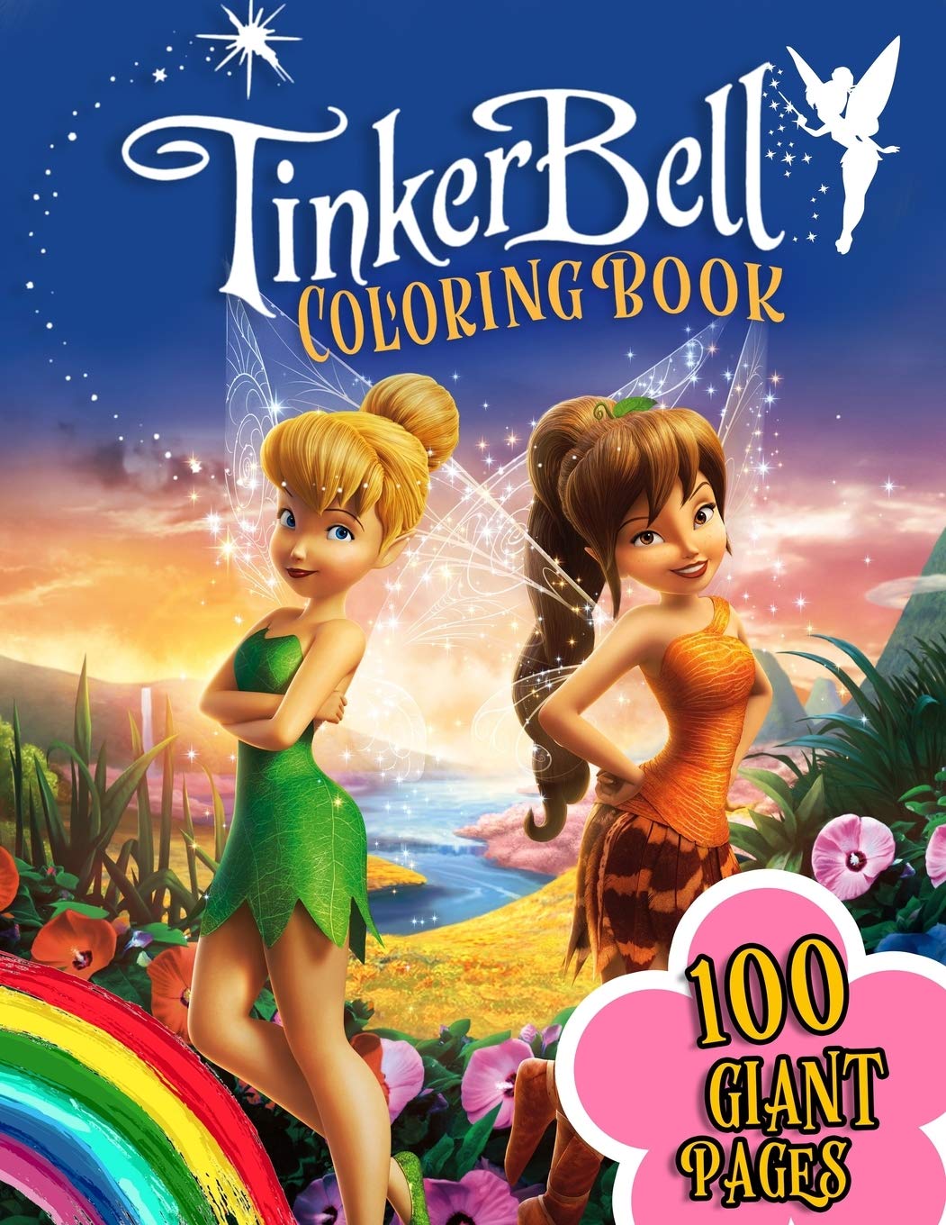 TinkerBell Coloring Book: NEW TinkerBell Coloring Collection with 100 ...