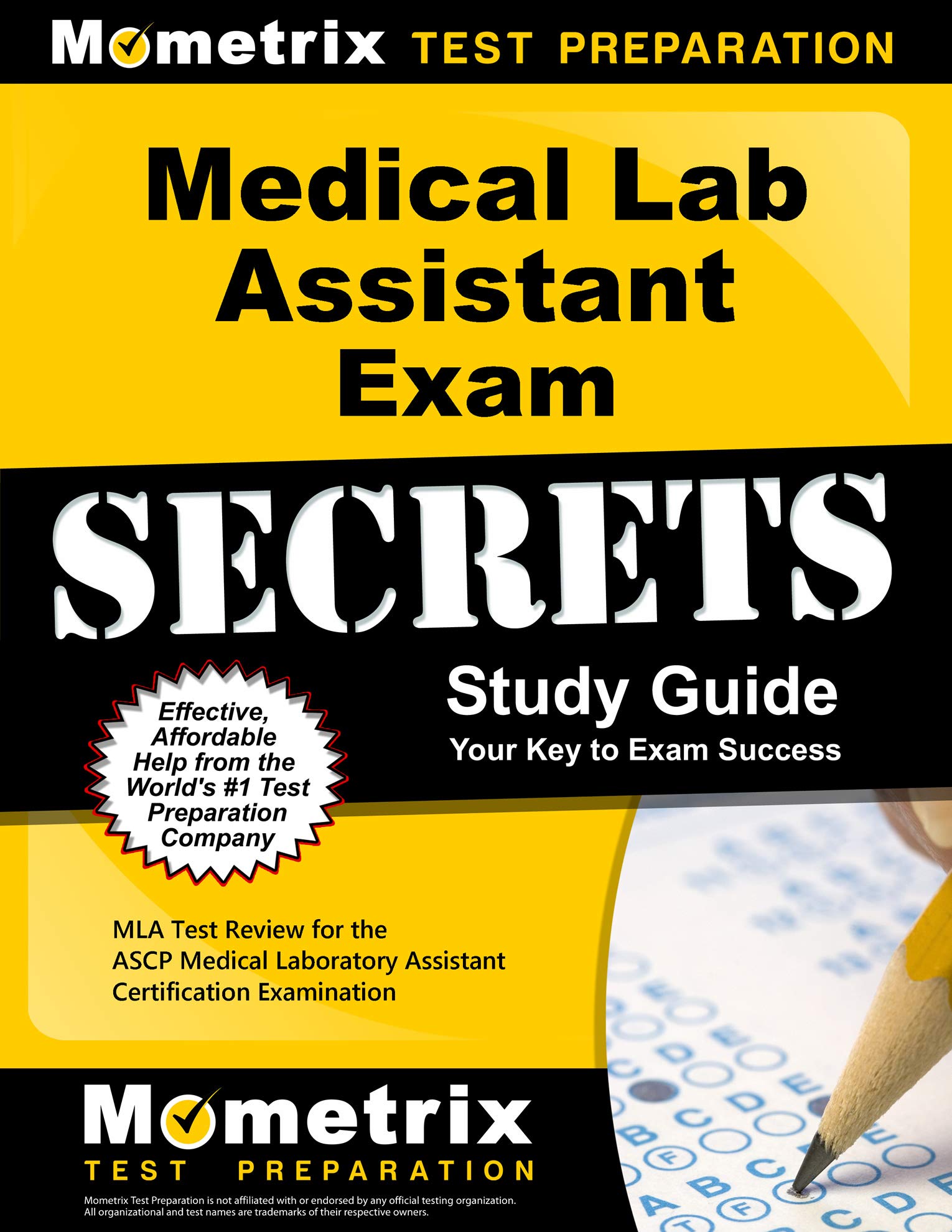 Medical Lab Assistant Exam Secrets Study Guide MLA Test Review for the
