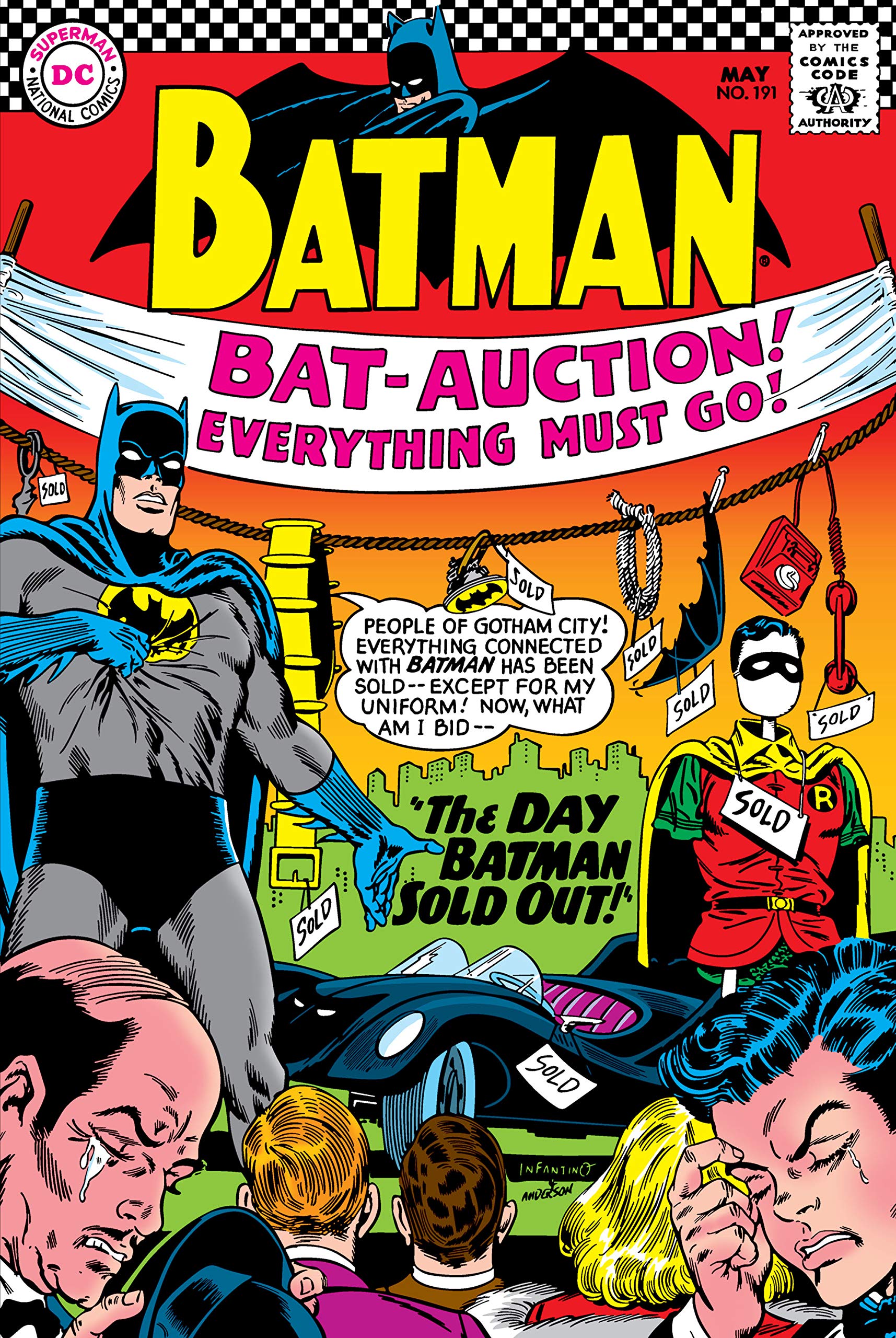 Batman (1940-2011) #191 book cover