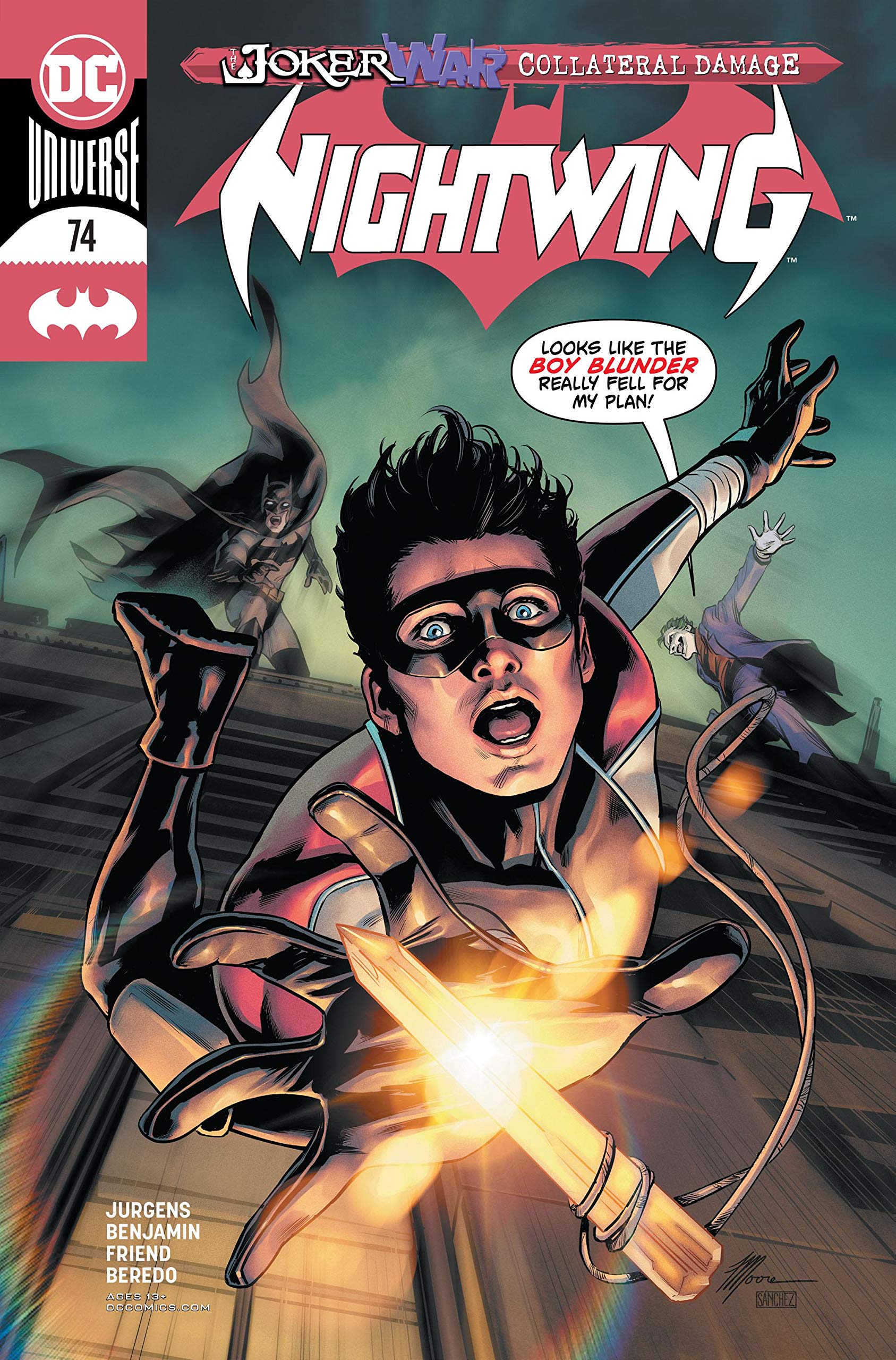 Nightwing #74 book cover