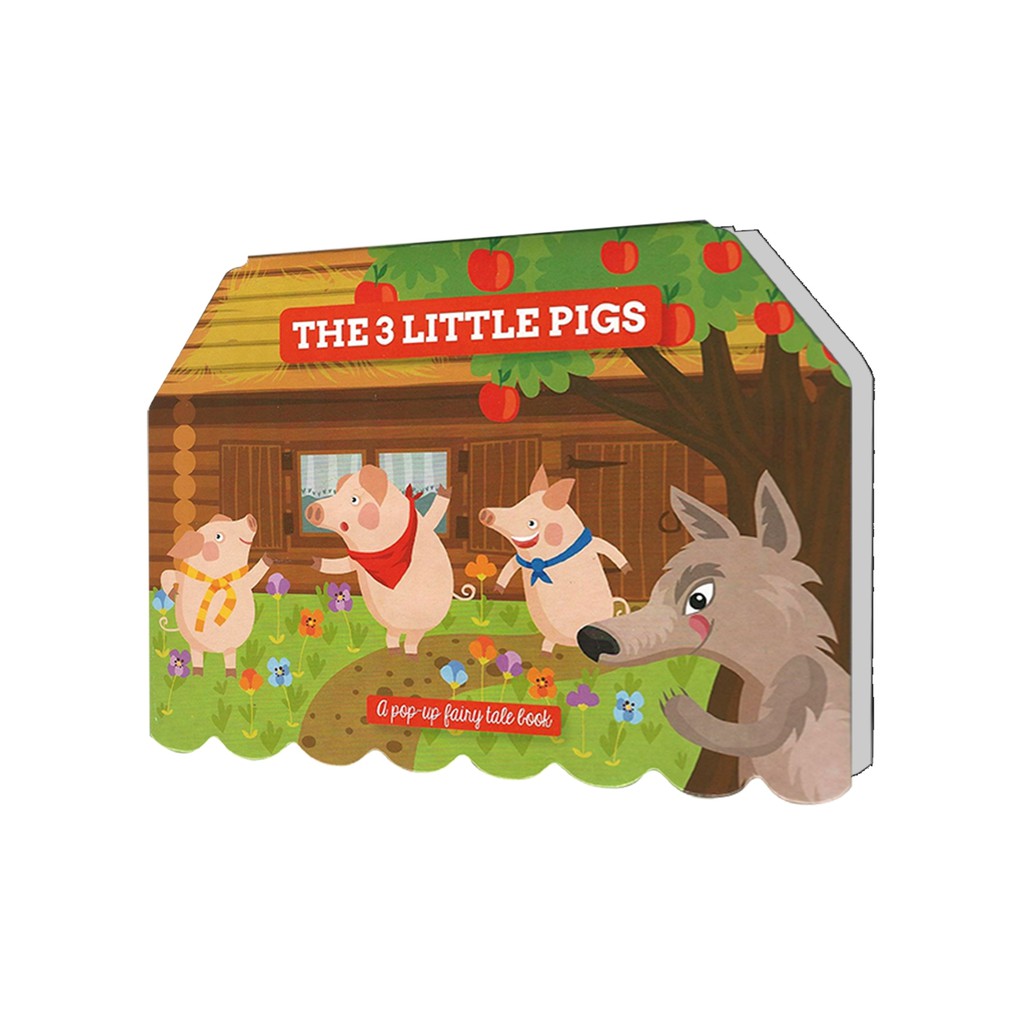 The 3 Little Pigs : A pop-up fairy tale book by Nicole van Dooren ...