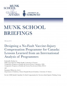 Designing a No-Fault Vaccine-Injury Compensation Programme for Canada ...