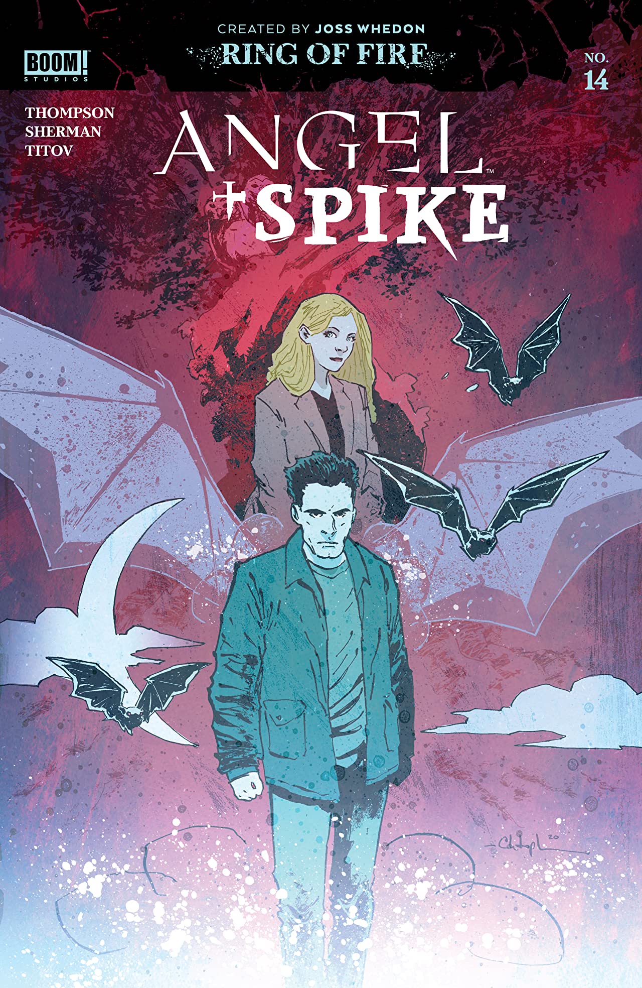 Angel + Spike #14 book cover