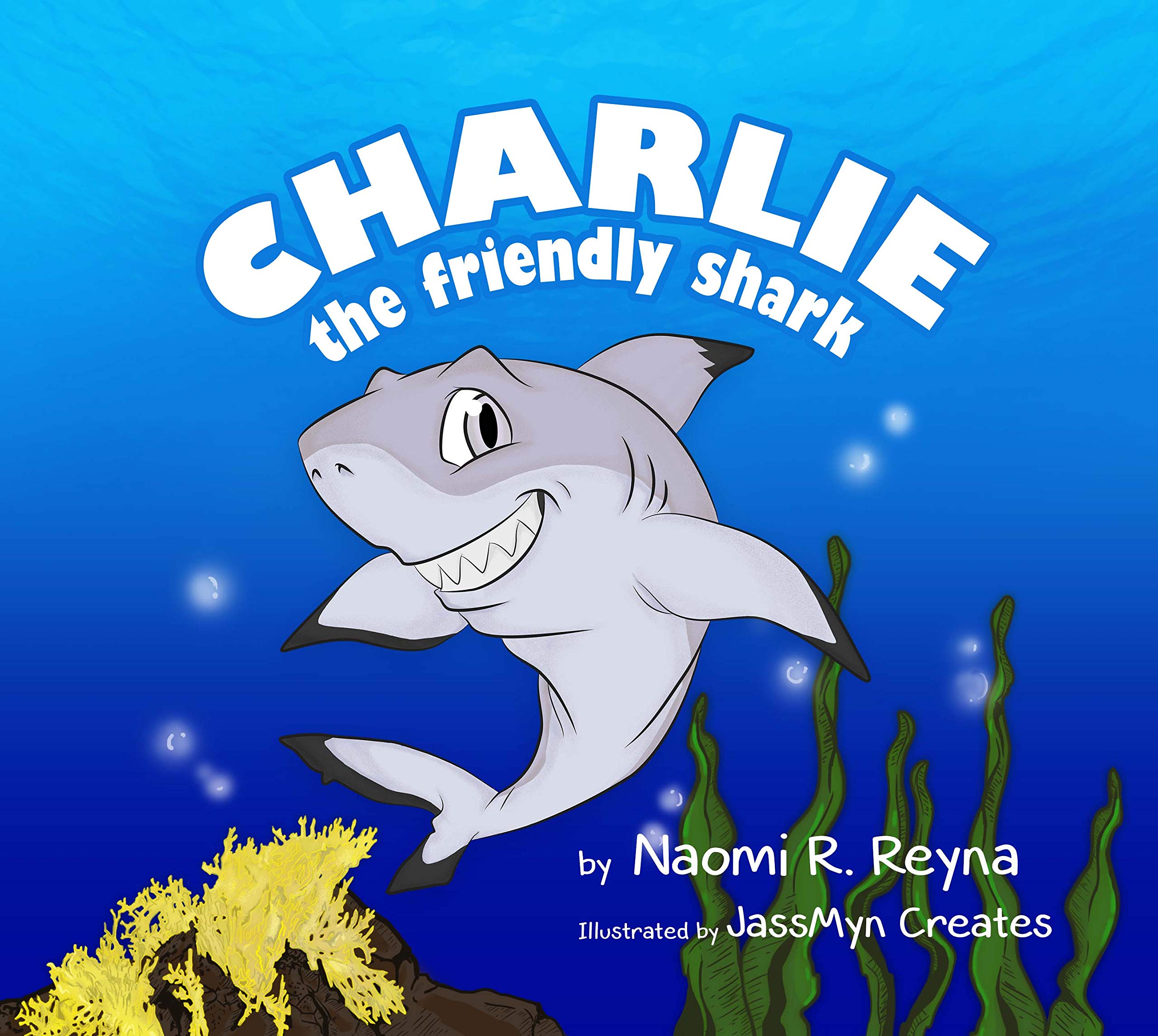 Charlie the Friendly Shark Children's Book animal stories, fish and