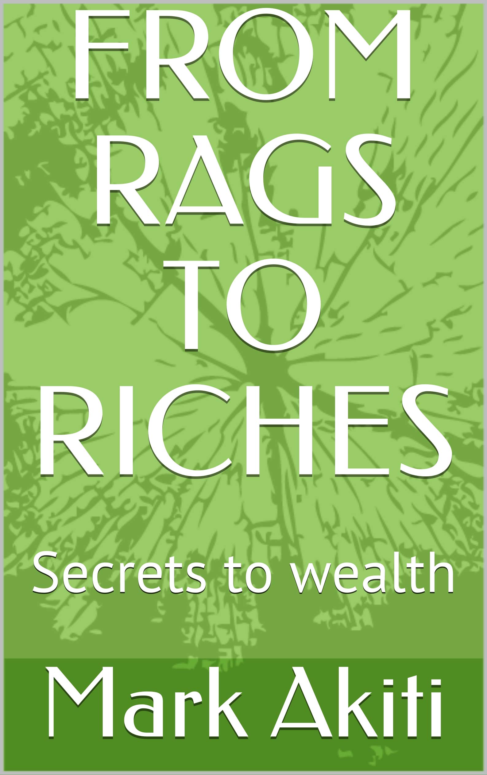 FROM RAGS TO RICHES Secrets to wealth by Mark Akiti Goodreads