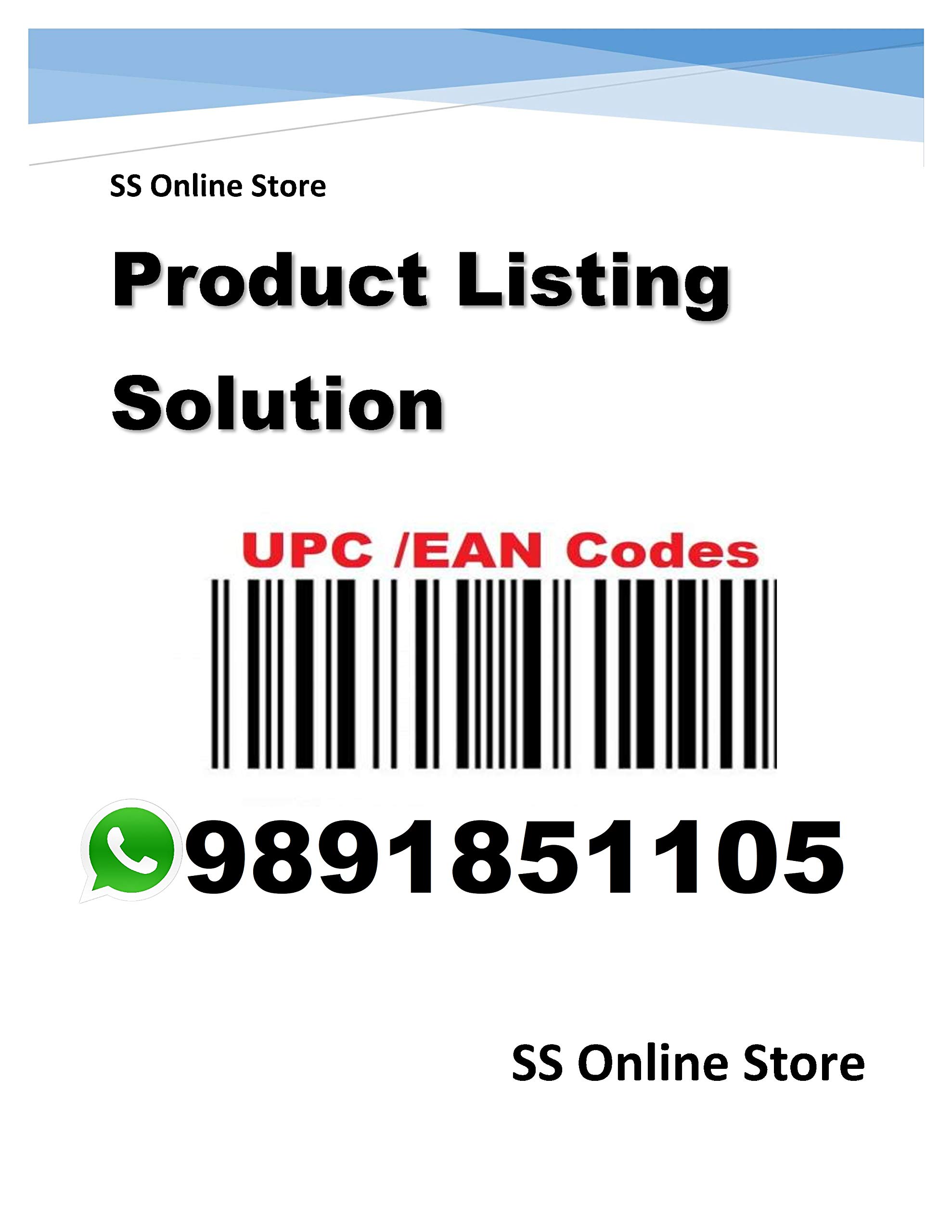 Amazon UPC Codes for Product Listing: WhatsApp 9891851105 | www ...