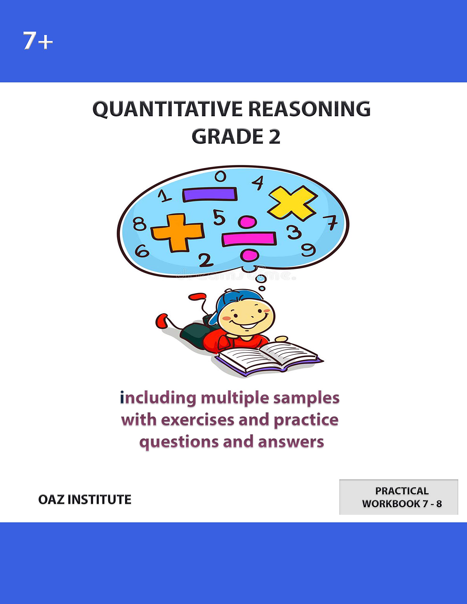 Quantitative Reasoning Grade 2 Including multiple samples, exercises and practice test