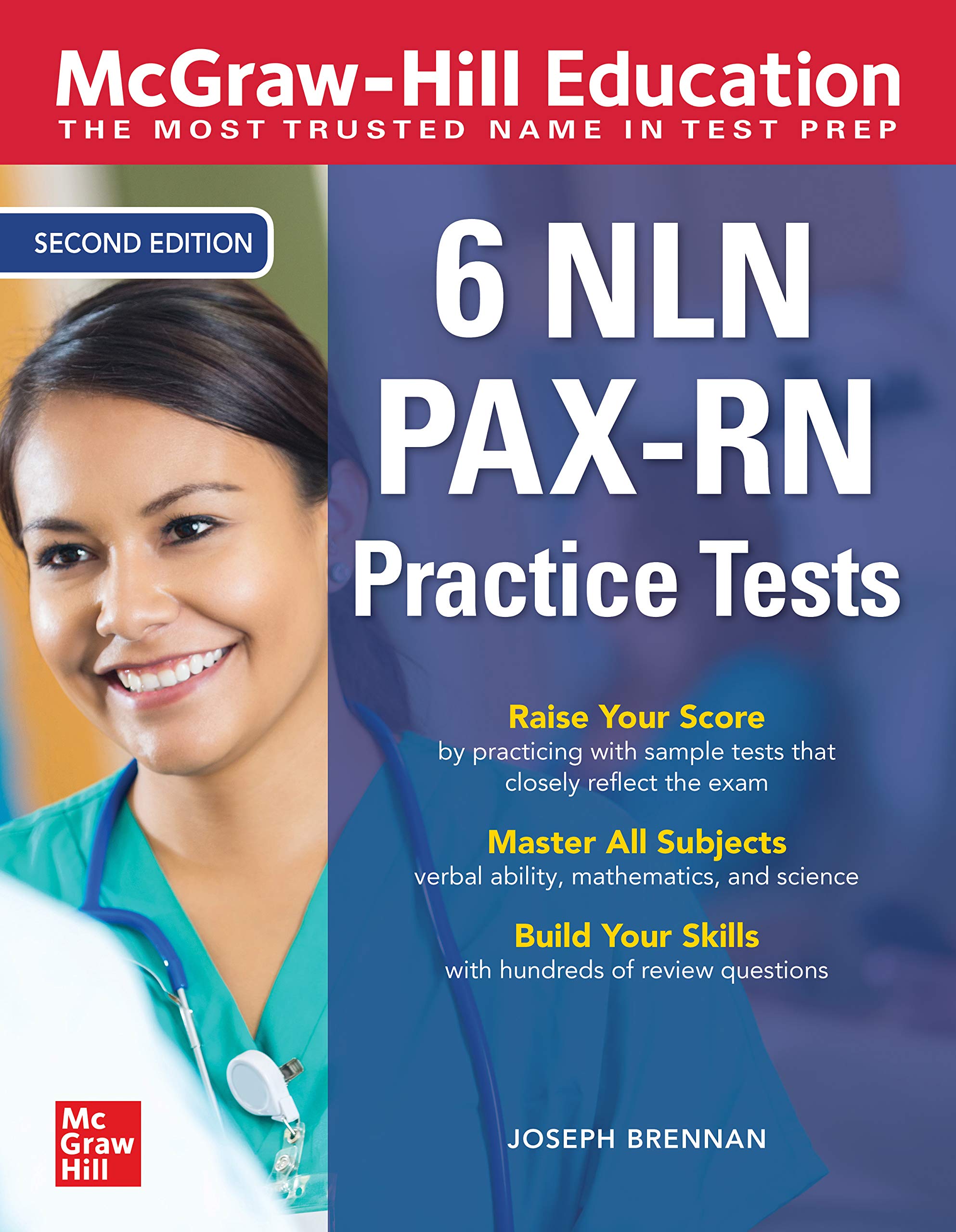 McGrawHill Education 6 NLN PAXRN Practice Tests, Second Edition by