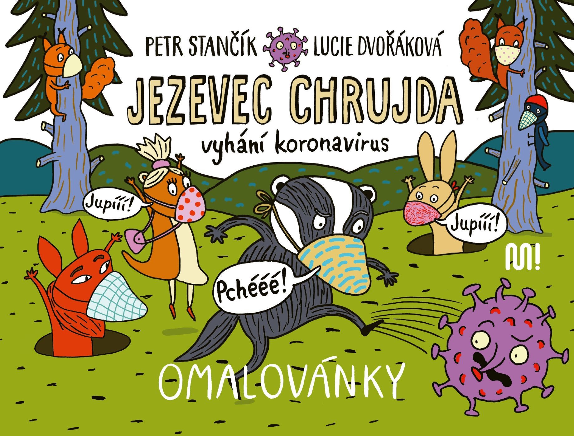 Jezevec Chrujda vyhání koronavirus book cover